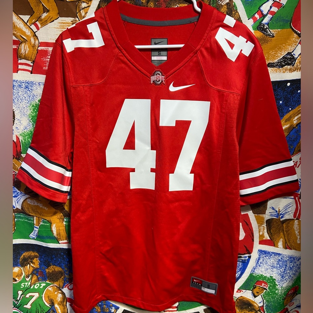 Ohio State University Buckeyes AJ Hawk College Football Jersey